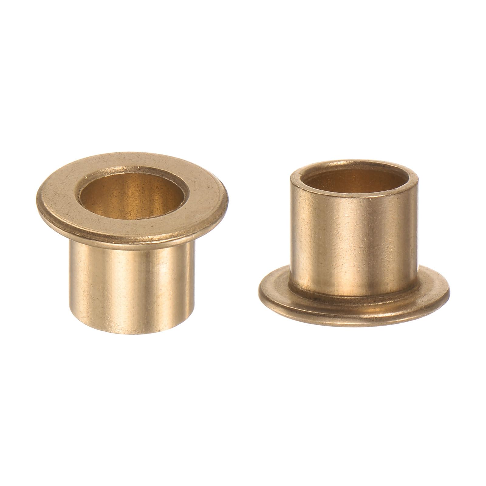 HARFINGTON 2pcs Flange Bearing Sleeve 8mm Bore 10mm