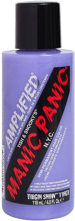 Manic Panic Amplified Semi Permanent Toner Virgin Snow Toner