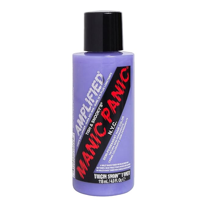 Amazon Com Manic Panic Amplified Virgin Snow Toner Hair Dye