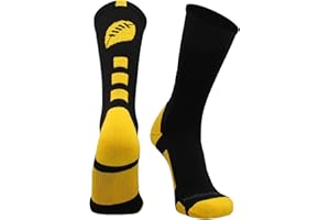 MadSportsStuff Youth Football Socks Crew Length for Boys or Men, Football Gift