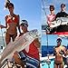 Burning Shark Towing Spool Sole Level Wind Reels, Pull Reels Boat Fishing Fishing Ocean for Sea Bass Salmon (STC40)