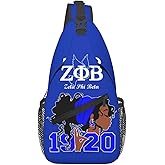 Sorority Chest Bag Fashion Casual Sling Bag Sport Travel Daypack for Women Men