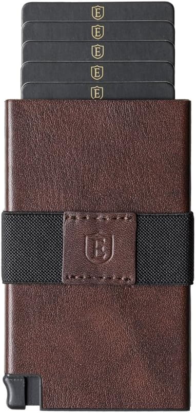 Ekster Senate ('18 Collection) - Slim Leather Wallet - RFID Blocking - Quick Card Access