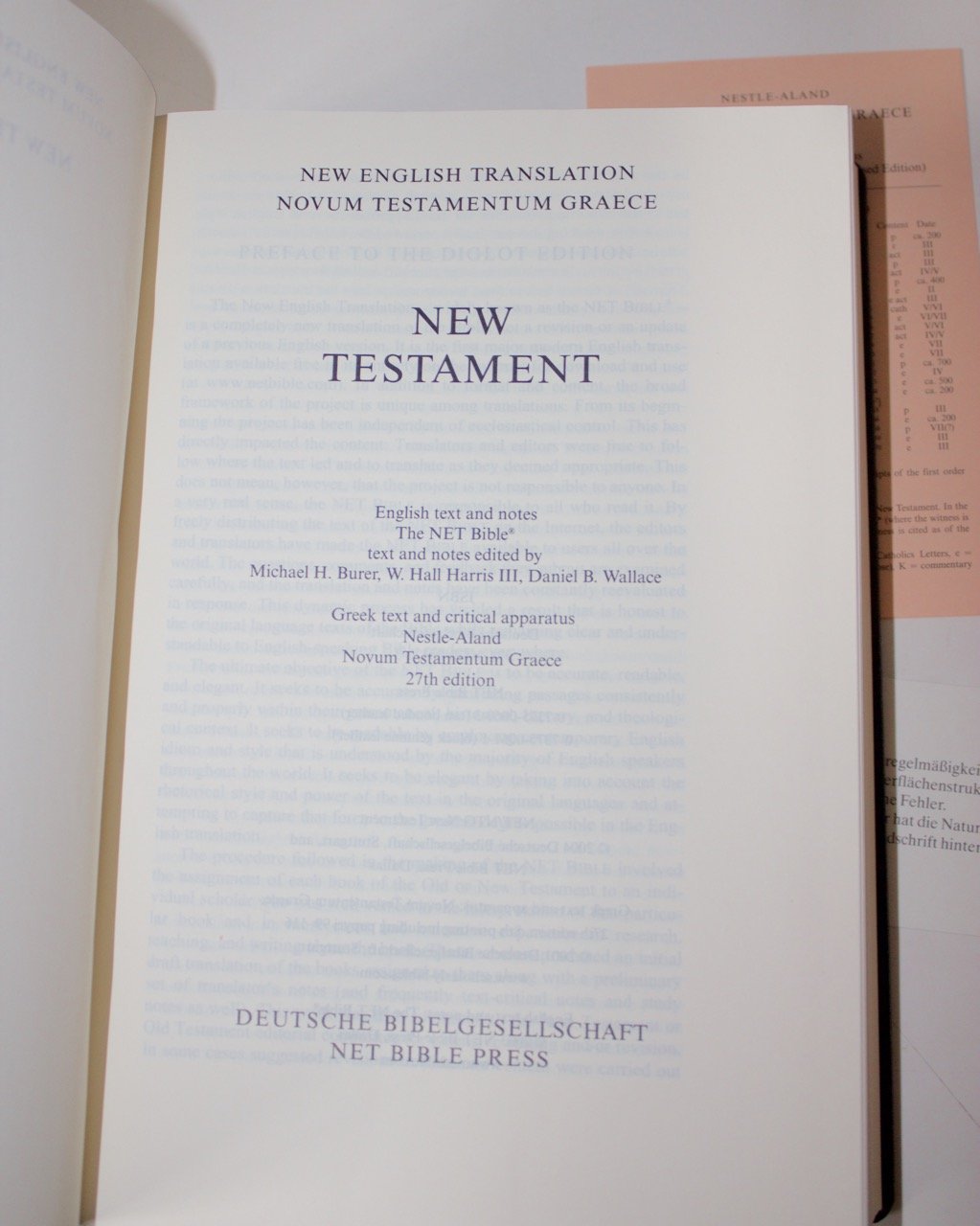 The New Testament New English Translation Novum -