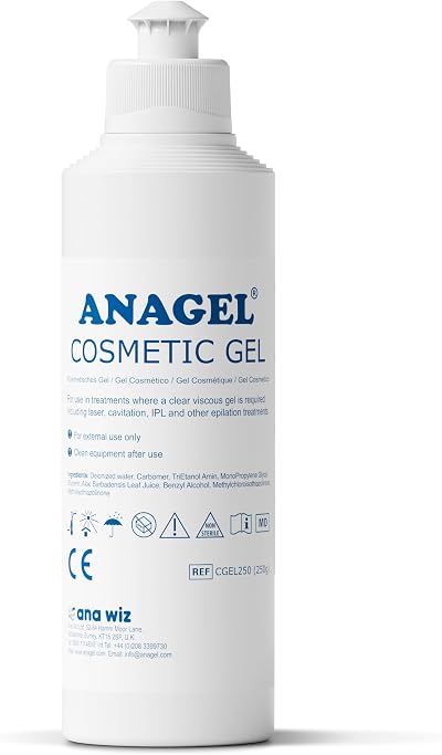 ANAGEL Anagel Cosmetic IPL Laser Gel 250ml Clear Viscous Gel