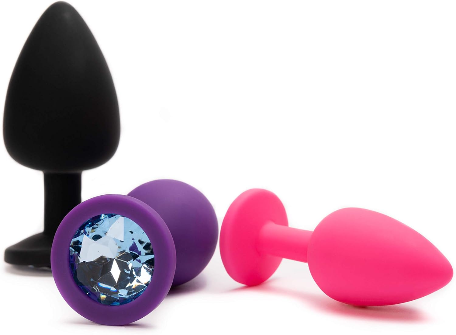 Pack de 3 plugs anales de 3 tamaños por 9,99€