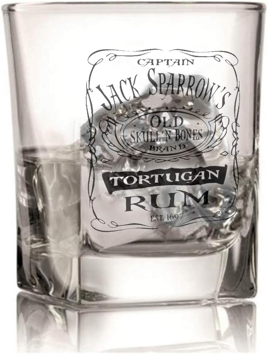 Verre à rhum pirate inspiré de Jack Sparrow Pirates des