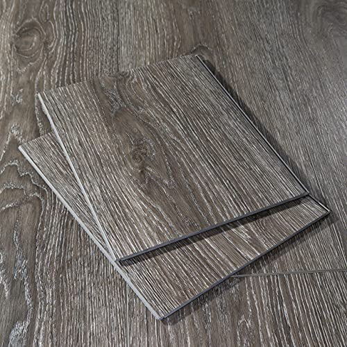 Modin Rigid Vinyl Plank Flooring, PreAttached Underlayment, Click, 40