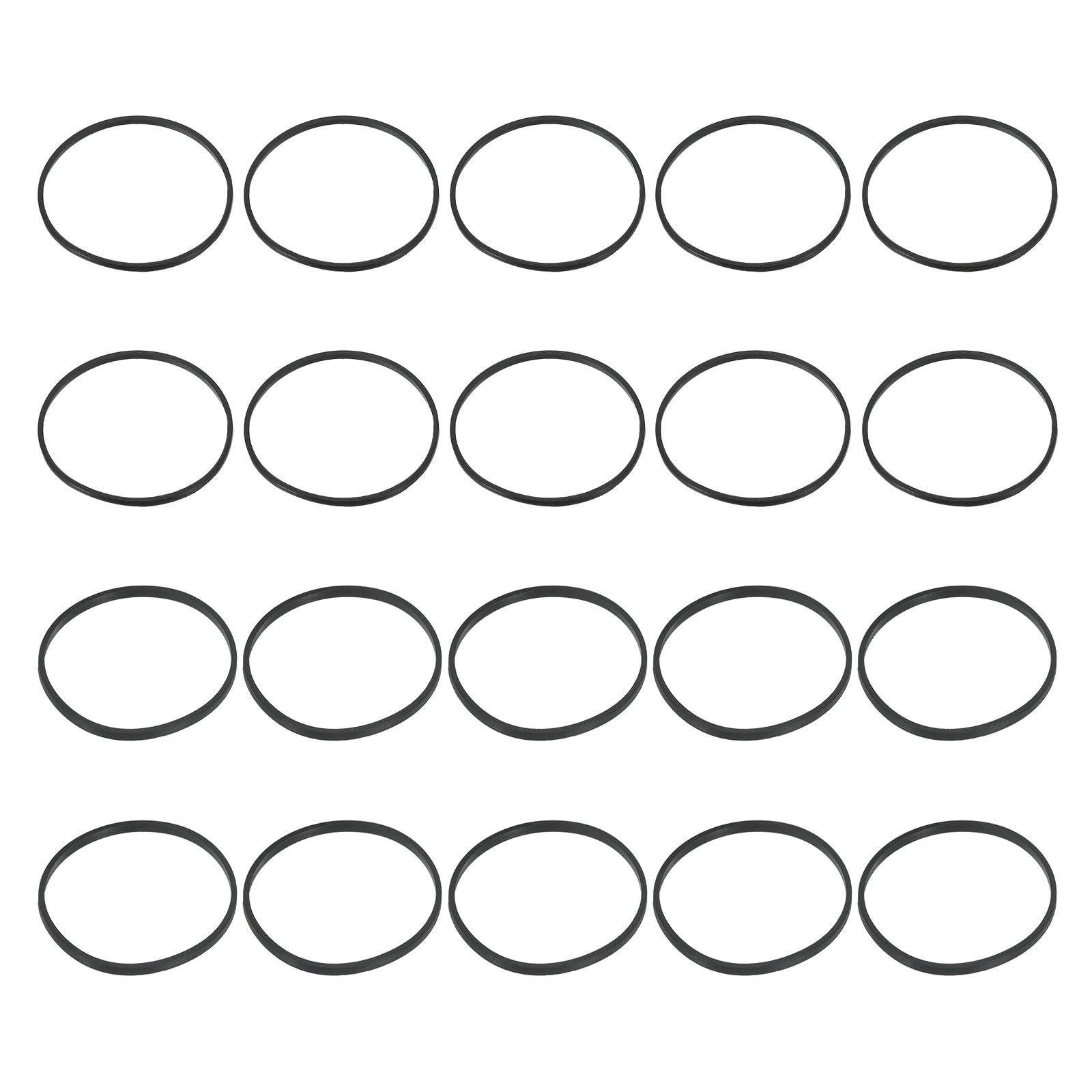 PATIKIL Carburetor Float Bowl Gasket, 10pcs 1/16" Thick 693981 280492 & 10pcs 1/26" Thick 799866 for B&S Replaces # 693981 280492 799871 799866 796707 794304 790845 Engines Lawn Mower