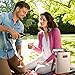 Tirrinia 2 Bottle Wine Gift Tote Carrier - Leakproof & Insulated Padded Versatile Wine Cooler Bag for Travel, BYOB Restaurant, Wine Tasting, Party, Dinner,Gift for Wine Lovers, Beige