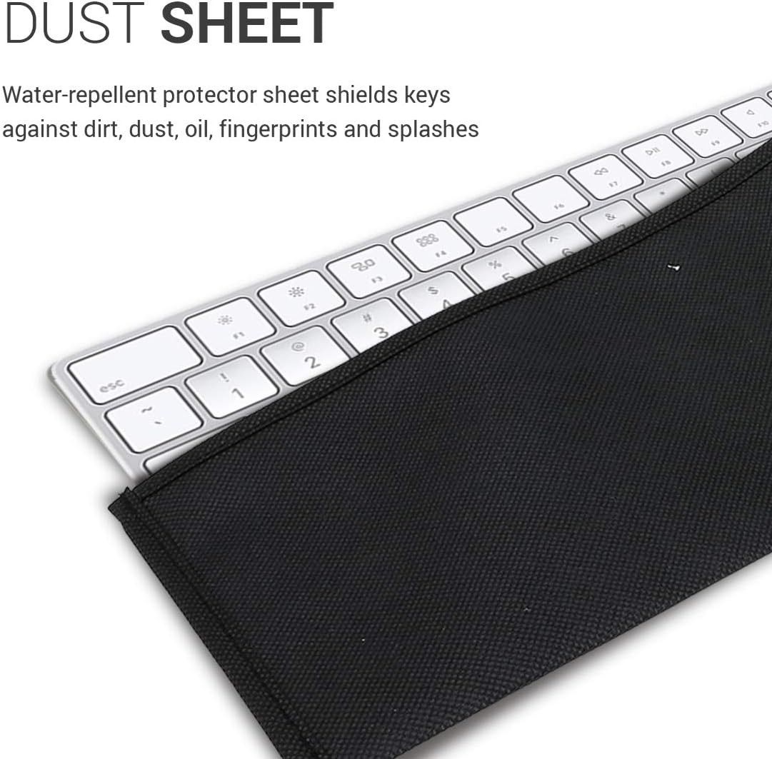 kwmobile Keyboard Cover for Apple Magic Keyboard with Numeric Keypad