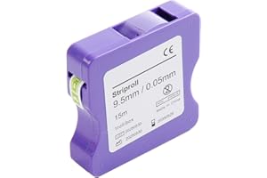 KOUYOT Dental Matrix Bands Clear Resin Forming Strip Roll Matrix Strips Length 15m Pack of 1 Roll