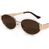 FURTALK Sunglasses Womens Retro Oval Polarized Sun Glasses Classic Trendy UV400 Protection Sunnies FT9240