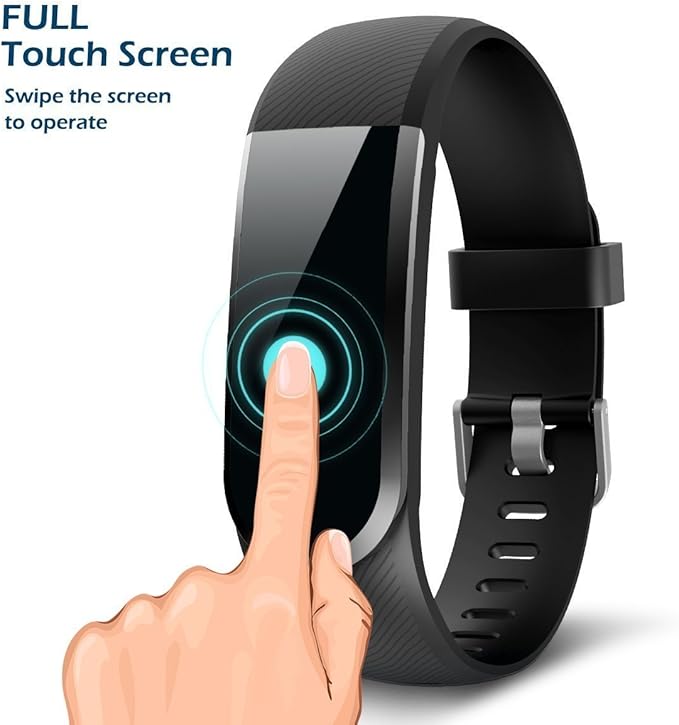 CHEREEKI Pulsera Actividad [versión mejorada] con control de ...