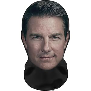 YLXFHO Realistic Celebrity Face Mask, Mesh Print Balaclava Hat,3D Full Face Cover for Cosplay,Costume Party for Men and Women