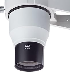 AmScope ZM03 0.3X Barlow Lens For ZM-Series Stereo