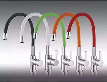 Moderne Zeitgemasse Stilvollen Luxus Kuche Armaturen 360 Grad Schwenkbaren Einzigen Griff Spule Wasserhahn Waschtisch Armatur Chrom Rot Amazon De Kuche Haushalt