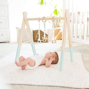 amazon wooden play gym