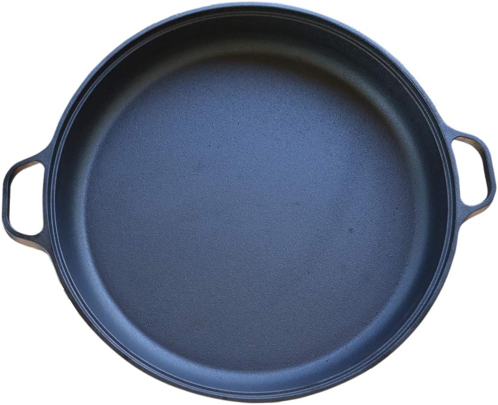TITAN GREAT OUTDOORS 15-Inch Cast Iron Skillet