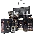 Bath And Body Into The Night Gift Bundle With Fawn Over Me Perfume And Gift Bag (Lotion, Gel, Mist, Cream)