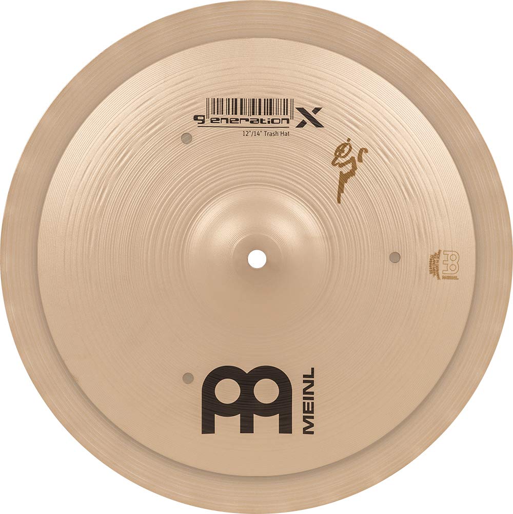 Meinl Generation X 12 inch and 14 inch Trash Hat Cymbals