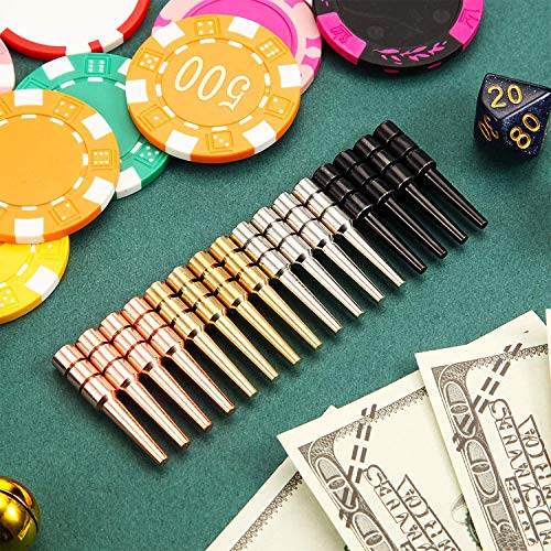 12 Pieces Metal Cribbage Pegs Cribbage Board Pegs Fit 1/8 Holes