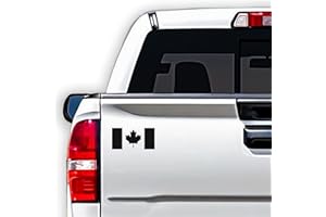 GRITKULTURE Subdued Canadian Flag Decal Stickers 2 Pack for Cars, Trucks, Windows, Laptops 6.3 inch X 3 inch Tactical, Jeep (