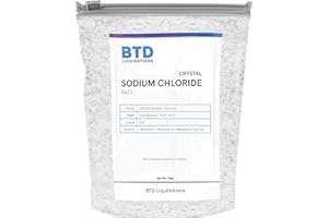 DMSOSTORE Sodium Chloride Crystal 99.5% Pure, USP Grade, CAS 7647-14-5 100g