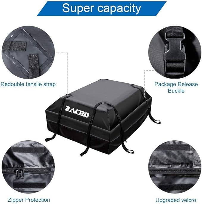 zacro car roof bag