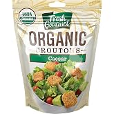Fresh Gourmet Organic Parmesan Caesar Croutons, 4.5 Ounce - 9 per case.