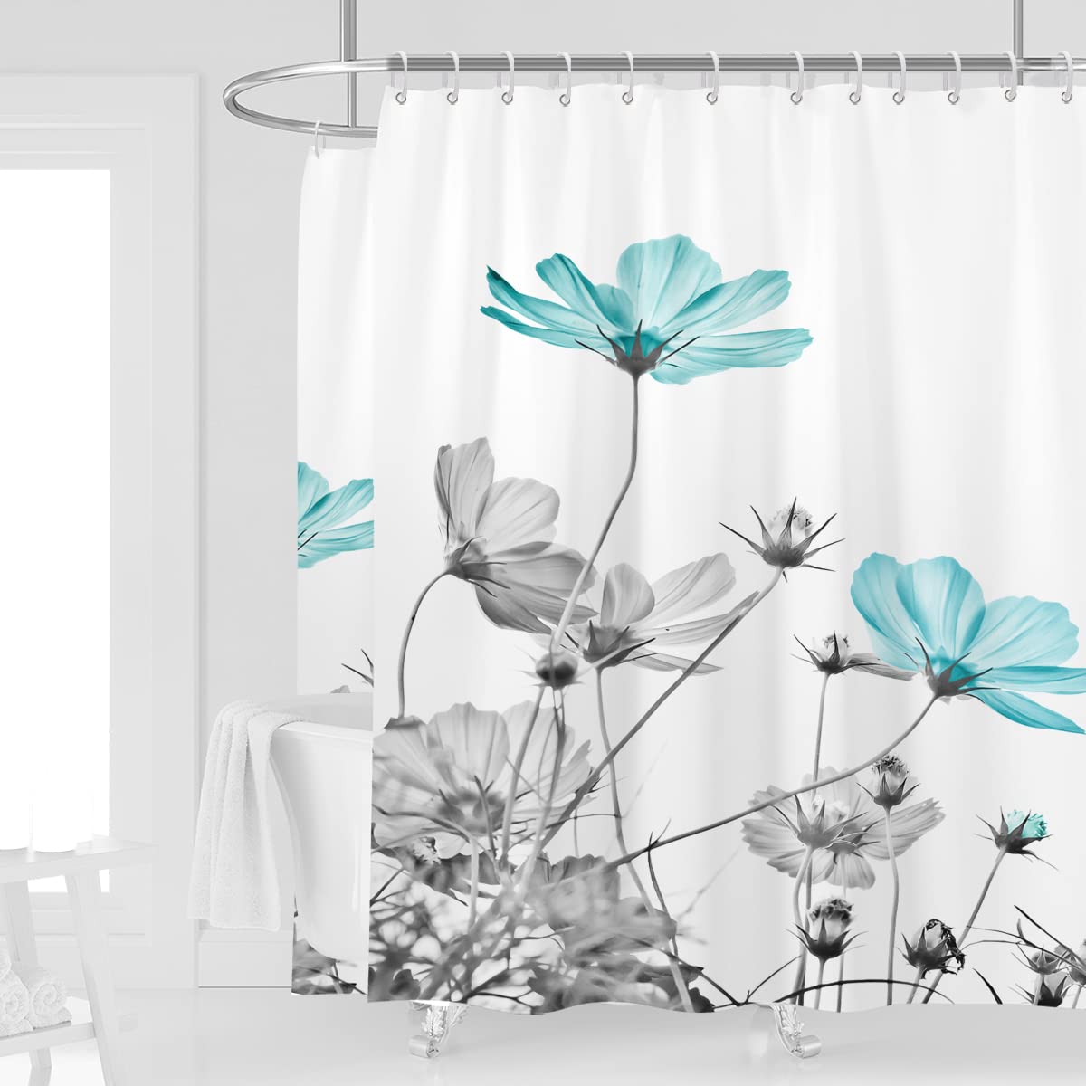 Extra Wide Shower Curtain 108 X 72