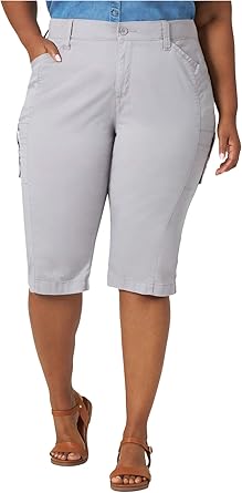 lee relaxed fit capris plus size