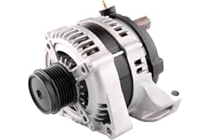 GDSMOTU New Alternator Replacement for Chrysler for Town & Country V6 3.3L 2001-2007 for Dodge for Caravan V6 3.3L 2001-2007, 160AMP High Output Alternator fit AND0249 113803 421000-0027