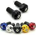 [GT-Speed] Compatible/Replacement for Motorcycle Bar Ends 7/8" Handlebar Grips Plug, Fits Honda Kawasaki Suzuki Yamaha BMW KTM Ducati Triumph (Read Product Description for Model & Year Specification)