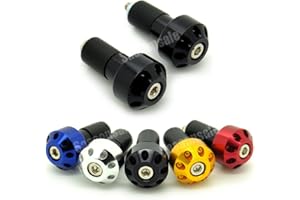 MIT MOTORS [GT-Speed] Compatible/Replacement for Motorcycle Bar Ends 7/8" Handlebar Grips Plug, Fits Honda Kawasaki Suzuki Yamaha BMW KTM Ducati Triumph (Read Product Description for Model & Year Specification)