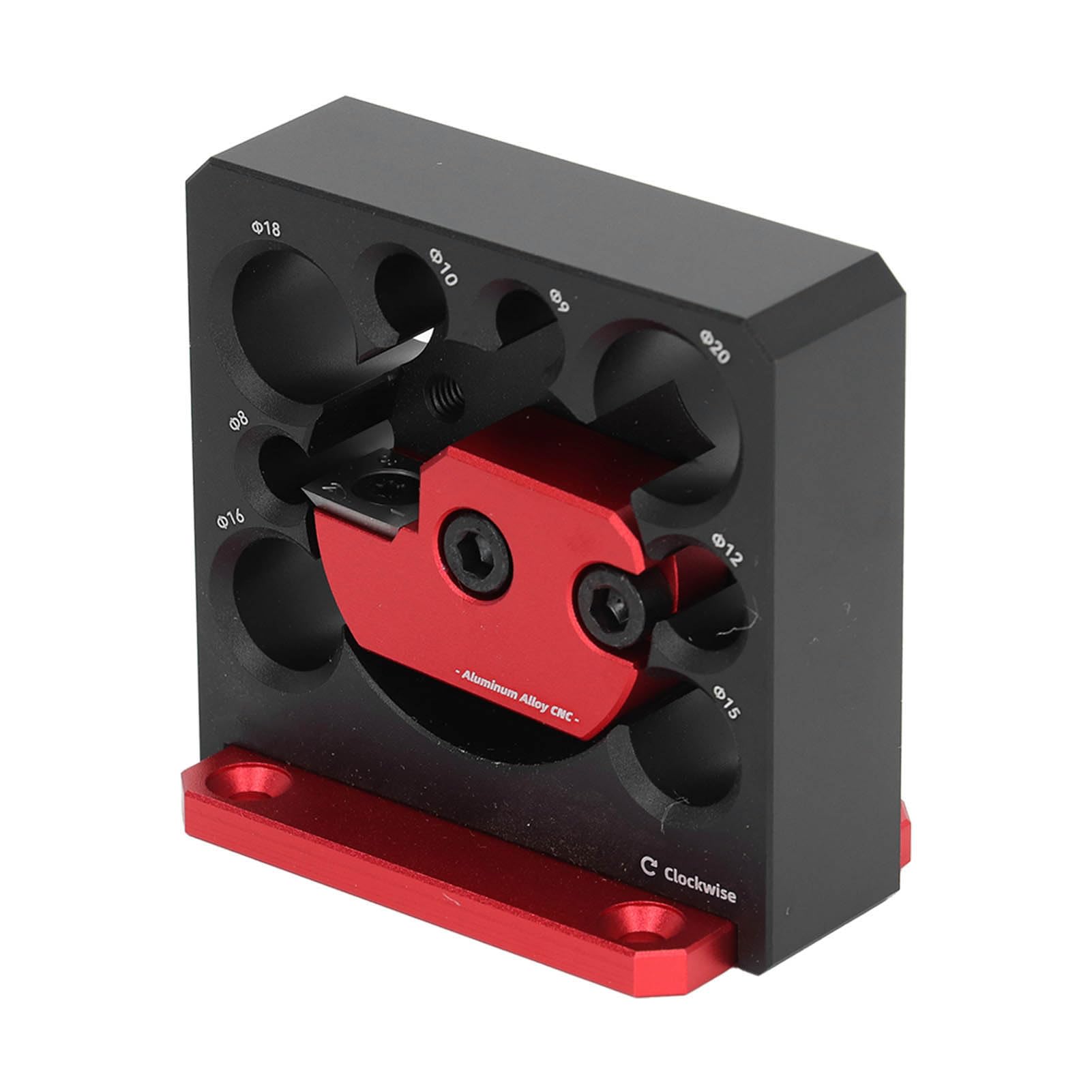 Dowel Maker Jig Kit, 8-20mm Adjustable 8 Holes Electric Drill Carbide Inserts Dowel Maker Dowel Plate Wooden Rods Sticks Woodworking Auxiliary Tool