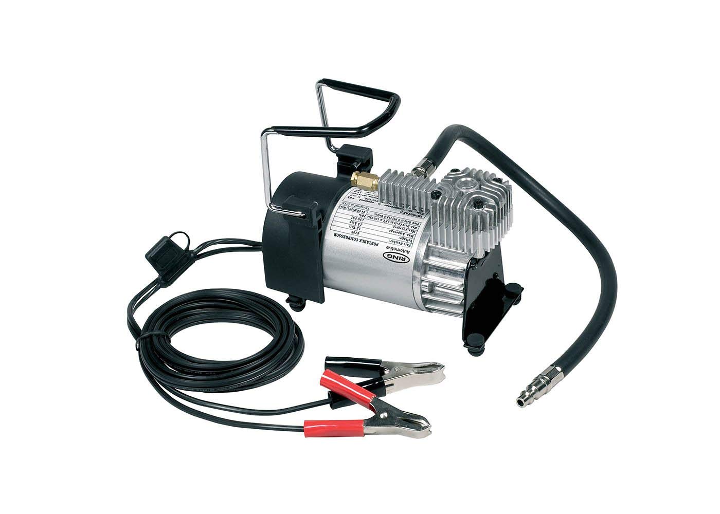 RING Heavy Duty Tyre Inflator - High Power Air Compressor as Used by Breakdown Professionals