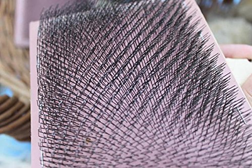Wire brush, hand Carders, All Purpose Wool Carders, 72 TPI, Hand Cards, Wool Processing, Makes Rolags, Batt, Curved, Ergonomic