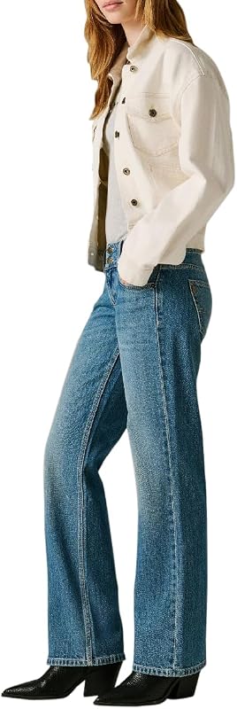 Straight Jeans LW Venus, Bleu (Denim-4Vb), 34W / 32L Femme — photo 2 sur 2