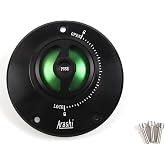 Green CNC Keyless Gas Cap Compatible with Kawasaki Ninja 400R ZX6R ZX6RR 650R 1000 ZX9R ZX10R ZX12R ZX14R, ER4N ER400 ER6F ER6N Vuclan 650 S Z650 Z750 Z800 Z900 Z1000 ZZR 600 1200, Versy-s 650 1000