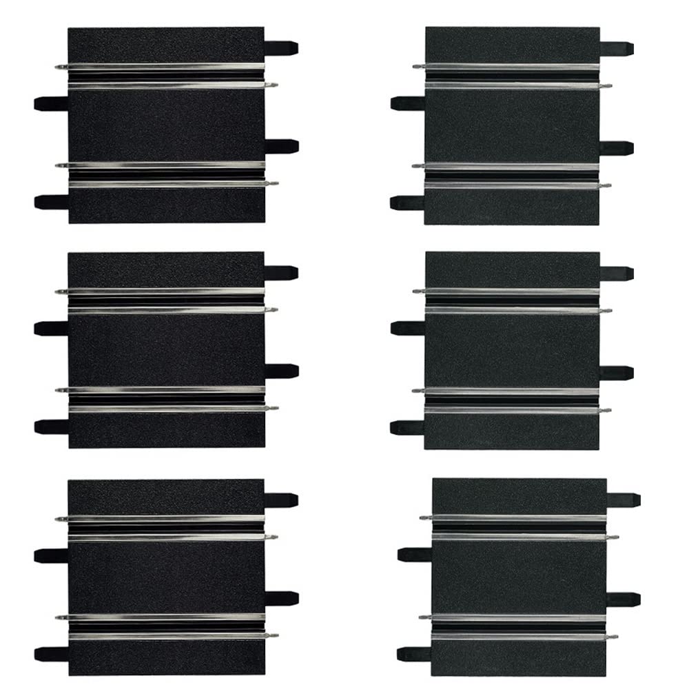 Carrera Go 20061658 Straights 3.94 in / 100 mm + 4.49 in / 114 mm Slot Car Racing Accessory