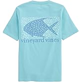 Vineyard Vines Boys Boys' Drift Dye Permit Whale Short-Sleeve Pocket Tee
