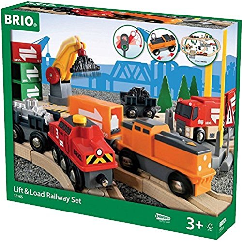 BRIO 33165 Lift and Load Railway Set Amazon.co.uk Toys & Games