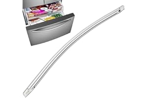 YAEHUYING DA97-20017A Freezer Door Handle Fit for Samsung Refrigerator Handle RF28T5001SR RF27T5501SR RF27T5201SR RF28R6201S RF23R6301SR RF23R6201SR RF28T5101SR RF28R7201SR RF28R7551SR RF22R7351SR RF28R6221SR