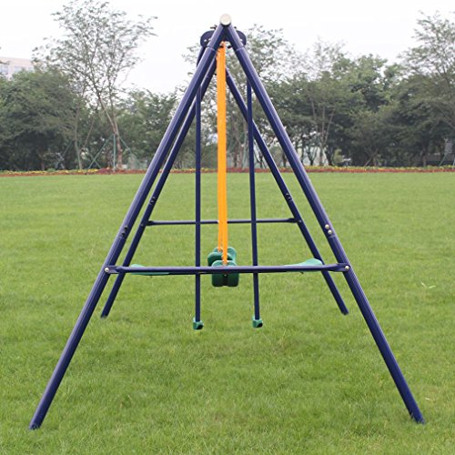 KLB Sport A-Frame Metal Swing Set