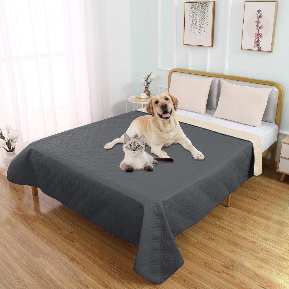SUNNYTEXWaterproof Dog Bed Cover Dog Mat Pet Pad Pet Blanket for Couch Sofa Bed Mat Anti-Slip Furniture Protrctor
