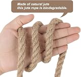 Tenn Well 12mm Jute Rope 33 ft Natural Twine Gardening Craft Brown view 2