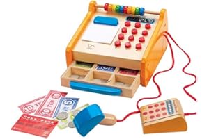 Hape - Playfully Delicious - Checkout Register Wooden Play Set