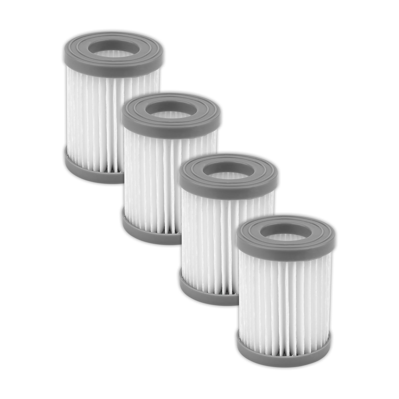 Photo 1 of (4 Pack) M320 Replacement HEPA Filters Compatible with Lefant M320/ M320G Robotic Vacuum Cleaner, Upright Filter, Canister Filters, Vacuum Filter, Filters Accessories Kit, Filter Kit