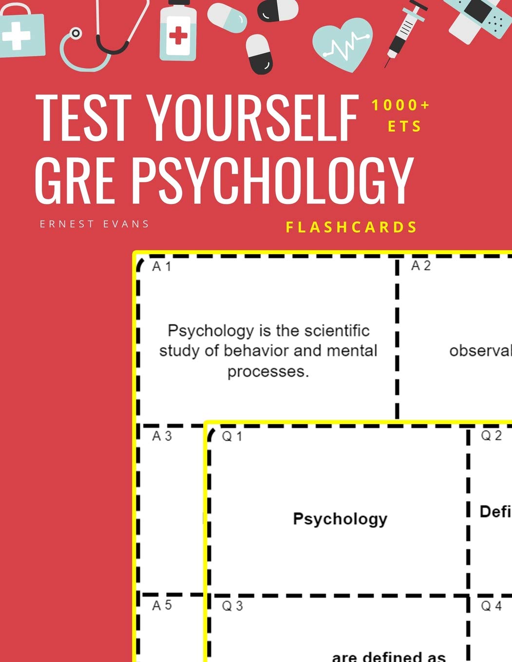 Read Test Yourself 1000+ ETS GRE Psychology Flashcards Study ETS GRE